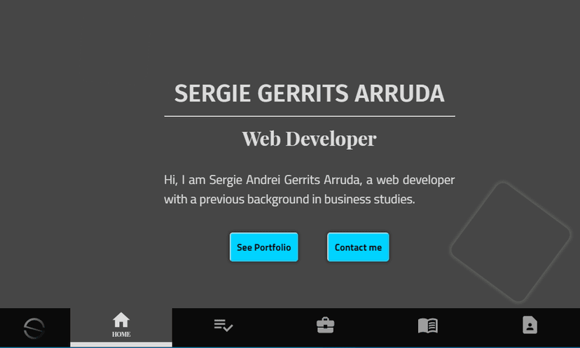 Personal Portfolio 1.0